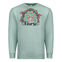 Seafoam nurse rainbow Premium Sweatshirt - CowGirlArtShop