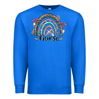 True Royal nurse rainbow Premium Sweatshirt - CowGirlArtShop