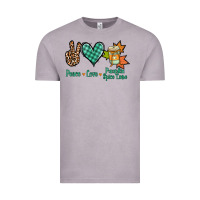 Vintage Zinc Peace love pumpkin spice latte Vintage Tee - NancyCooperArtShop