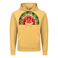 Vintage Mustard watermelon rainbow Vintage Hoodie - Jasminsmagicworld