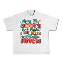 Lunar Rock may the booty get fatter & the belly Urban Heavy Tee - MaliasSmallBusiness