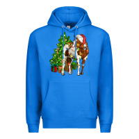 True Royal american paint horse christmas tree Premium Hoodie - CowGirlArtShop