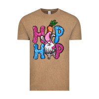 Vintage Coffee Easter hip hop gnome Vintage Tee - NancyCooperArtShop