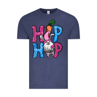 Vintage Denim Easter hip hop gnome Vintage Tee - NancyCooperArtShop