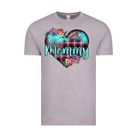 Vintage Zinc mommy leopard turquoise heart Vintage Tee - JahusDesignShop