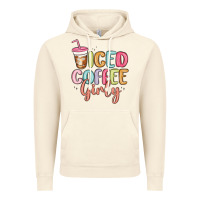 Vintage Artic iced coffee girly Vintage Hoodie - MaliasSmallBusiness