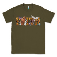 Army Green faith with praying hands Classic Tee - NancyCooperArtShop