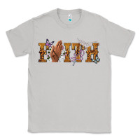 Moon Dust faith with praying hands Classic Tee - NancyCooperArtShop