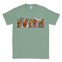 Sage faith with praying hands Classic Tee - NancyCooperArtShop