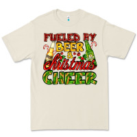 Bone fueled by beer and christmas cheer with beer bottles Premium Tee - AdoDesignShop