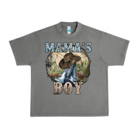 Tornado mamas boy western cowboy boots cactus Urban Heavy Tee - NancyCooperArtShop