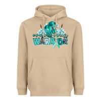 Mushroom ovarian cancer warrior Heavyweight Hoodie - CowGirlArtShop