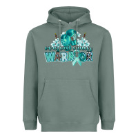 Sage ovarian cancer warrior Heavyweight Hoodie - CowGirlArtShop