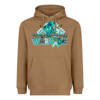 Toasted Coconut ovarian cancer warrior Heavyweight Hoodie - CowGirlArtShop