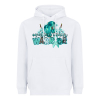 White ovarian cancer warrior Heavyweight Hoodie - CowGirlArtShop