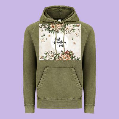 Best Garandma Ever Vintage Hoodie Designed By Maliassmallbusiness