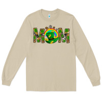 Mushroom Western Mom With Shamrock Long Sleeve Tee - BundleAndBundleShop