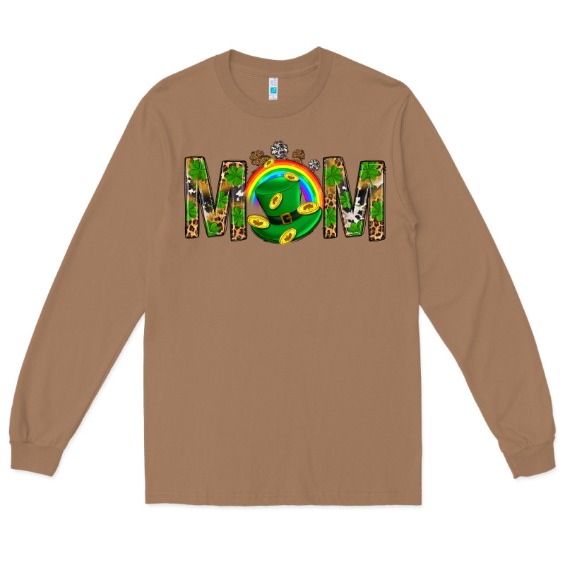 Western Mom With Shamrock Long Sleeve Tee by BundleAndBundleShop | Teevron