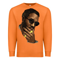 Carrot Black man Premium Sweatshirt - HowdyJamesFarm