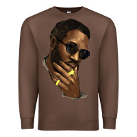 Chestnut Black man Premium Sweatshirt - HowdyJamesFarm