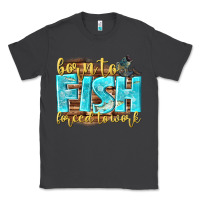 Smoke born to fish forced to work Classic Tee - NancyCooperArtShop