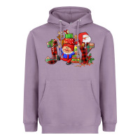 Lavender christmas joy  gnome Heavyweight Hoodie - CowGirlArtShop