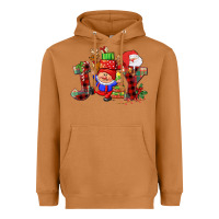 Meerkat christmas joy  gnome Heavyweight Hoodie - CowGirlArtShop