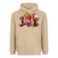 Mushroom christmas joy  gnome Heavyweight Hoodie - CowGirlArtShop