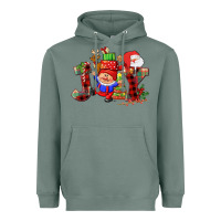 Sage christmas joy  gnome Heavyweight Hoodie - CowGirlArtShop