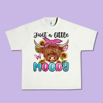 Just A Little Moody Urban Heavy Tee Designed By Maliassmallbusiness