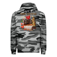Slate Camo merry christmas cupcake chocolate Premium Hoodie - CowGirlArtShop