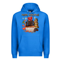 True Royal merry christmas cupcake chocolate Premium Hoodie - CowGirlArtShop