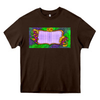 Chocolate Brown custom halloween lightning bolt license plate Heavy Core Tee - BundleAndBundleShop