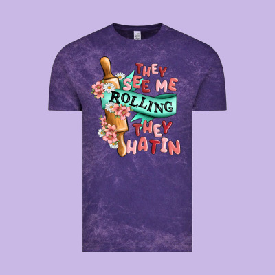 They See Me Rolling They Hatin Vintage Tee Designed By Maliassmallbusiness
