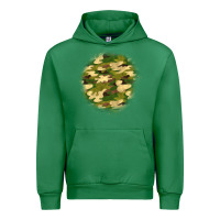 Emerald camouflage patch 2 Urban Hoodie - BundleAndBundleShop