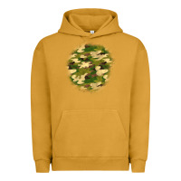 Pigment Peanut Butter camouflage patch 2 Urban Hoodie - BundleAndBundleShop
