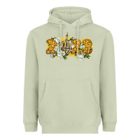 Matcha 2023 skeleton middle finger new year Heavyweight Hoodie - CowGirlArtShop