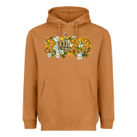 Meerkat 2023 skeleton middle finger new year Heavyweight Hoodie - CowGirlArtShop