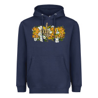 Navy 2023 skeleton middle finger new year Heavyweight Hoodie - CowGirlArtShop
