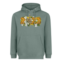 Sage 2023 skeleton middle finger new year Heavyweight Hoodie - CowGirlArtShop