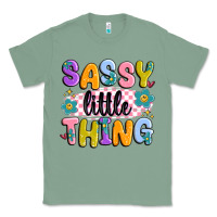 Sage sassy little thing Classic Tee - MaliasSmallBusiness