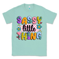Seafoam sassy little thing Classic Tee - MaliasSmallBusiness