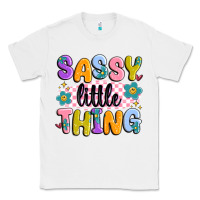 White sassy little thing Classic Tee - MaliasSmallBusiness