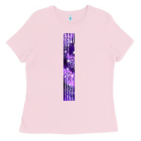 Bubblegum Pink Halloween Key Fob Ladies Tee - BundleAndBundleShop