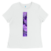 White Halloween Key Fob Ladies Tee - BundleAndBundleShop