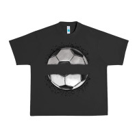 Pigment Black custom soccer Urban Heavy Tee - MaliasSmallBusiness