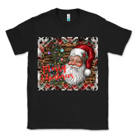 Black merry Christmas Classic Tee - CowhideDigitalArt