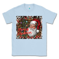 Dusty Blue merry Christmas Classic Tee - CowhideDigitalArt
