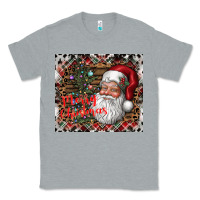 Heather Grey merry Christmas Classic Tee - CowhideDigitalArt