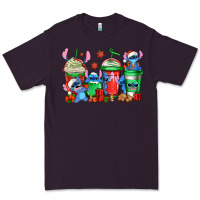 Plum christmas stitch coffee Premium Tee - Jasminsmagicworld